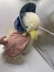 Mantón de colección Eden Toys Beatrix Potter Jemima charco pato 12" peluche gorro - Imagen 1 de 10