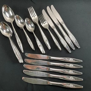 Oneida Deluxe New Era Stainless Steel 48 Pc Set - Picture 1 of 4