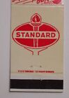 1960s Standard Gas Northside Detroit Lakes MN Becker Co Matchbook Minnesota