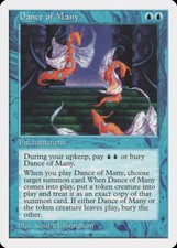 MTG Magic the Gathering 1x NM Dance of Many - Fifth Edition x1
