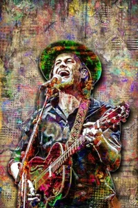 THE LUMINEERS WESLEY SCHULZ 20x30inch Poster, Lumineers Tribute Print Free Ship - Picture 1 of 5