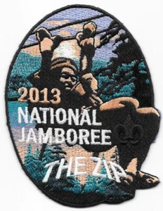 The Zip Patch 2013 National Jamboree Boy Scouts of America BSA BP - Picture 1 of 1