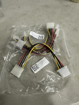 Molex 4 Pin Male to Female Extension Cable (8 In.) For Power Supply - (5 Pack) - Image 1 of 4