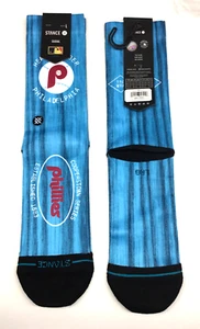 2025 Philadelphia Phillies Classic Stance "LUMBER PHI" Adult Large MLB Socks - Picture 1 of 1
