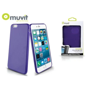 Funda Muvit minigel fina para Apple iPhone 6 Plus color lila. - Imagen 1 de 1