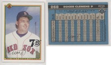 2017 Bowman 70th Anniversary Buybacks Silver Roger Clemens #1990-268