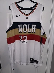 Anthony Davis NOLA Pelicans Nike Earned City Edition Swingman Jersey sz 56 NWT - Picture 1 of 4