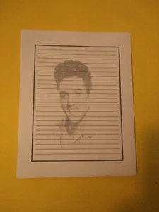 Elvis Presley paper 8 1/2 X 11 In. Stationary - Picture 1 of 10