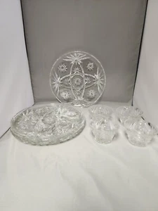 ANCHOR HOCKING PRESCUT 8 PIECE SNACK SET - Picture 1 of 1