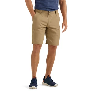 Para Hombres Marrón Wrangler Rendimiento Exterior Cintura Elástica Lateral Corto 48/10" Entrepierna - Imagen 1 de 7