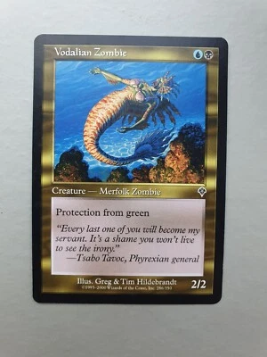 Vodalian Zombie , MTG Invasion (2000). Common Multicoloured Creature NM - Image 1 of 2