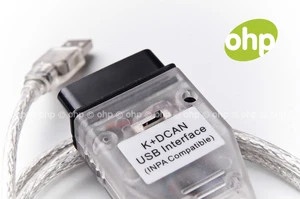 BMW K+DCAN USB - MODIFIED for FULL functionality 1996-2011 - INPA EDIABAS OBD - Picture 1 of 1