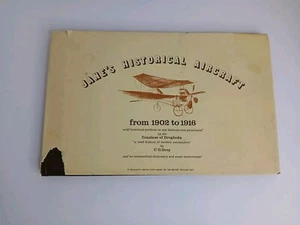 Jane's Historical Aircraft 1902 to 1916 1973 Double Day Edition W/ Dust Jacke - Picture 1 of 14