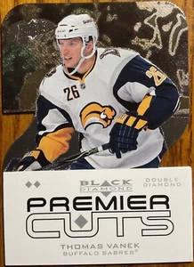 2008-09 Black Diamond Premier Die-Cut Thomas Vanek #PDC42 Buffalo Sabres - Picture 1 of 2