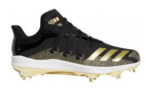 Adidas afterburner gold brand new baseball cleats size 8.5 - Picture 1 of 6