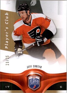 2009-10 Be A Player Player's Club #81 Jeff Carter /25