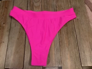 Hot Pink Tanga Badehose Damen Größe M - Bild 1 von 4