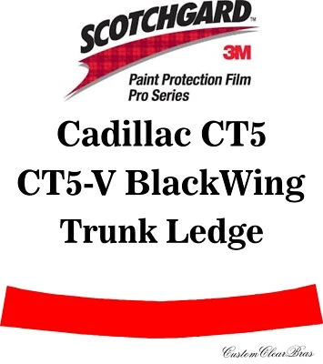 3M Scotchgard Paint Protection Pro Series 2022 2023 Cadillac CT5-V BlackWing - Image 1 of 3