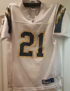 Vintage Reebok San Diego Chargers LaDainian Tomlinson White Jersey Size Youth XL - Picture 1 of 9