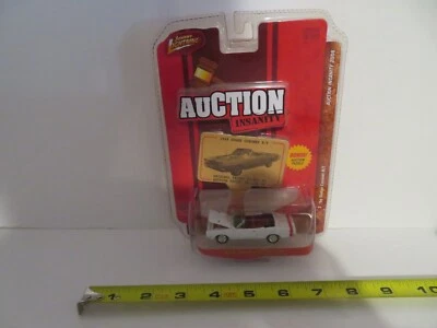 Johnny Lightning Auction Insanity R1 #1 1969 Dodge Coronet R/T White 2008 NIP - Image 1 of 4