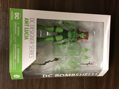 DC Bombshells - POISON IVY - Ant Lucia - DC Comics Designer Series Figure Cover