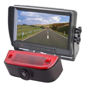 Vardsafe | Brake Light Backup Camera with Self Stand Monitor For Nissan NV200 - Picture 1 of 7