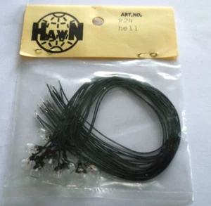 10X Miniatur 5mm 3V Lampe Glühbirne Edison Glühfaden Kabel Modellbau H0 - Bild 1 von 4