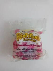 New 1993 McDonalds Happy Meal Toy Flintstones Betty Bamm Bamm Roc Donald's - Picture 1 of 2