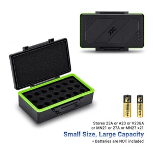 JJC 21 Slots A23 23A V23GA MN21 27A MN27 Battery Case Storage Holder Organizer - Picture 1 of 12