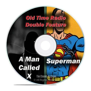 SUPERMAN, The Man Called X, All Known 1,281 Old Time Radio Shows MP3 DVD F80 - Picture 1 of 1