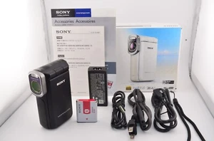 NEAR MINT SONY HDR-GW77V Video Camera Handycam black Tested Working Japanese - Picture 1 of 10