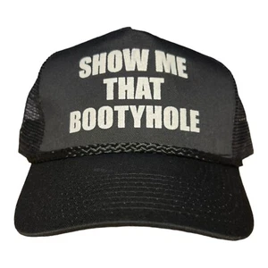 Funny Trucker Hat Show me That Booty Hole rope golf snapback hat boating party - Picture 1 of 5