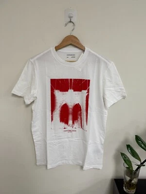 [New] Calvin Klein Men's Short Sleeve Graphic T-Shirt 40GM878 - Image 1 of 4