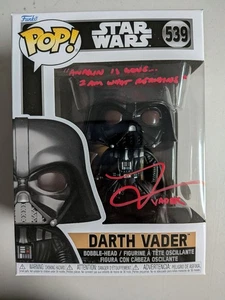 Tom O'CONNELL signiert Darth Vader FUNKO POP Inschrift Obi-Wan Kenobi BAS JSA D - Bild 1 von 2