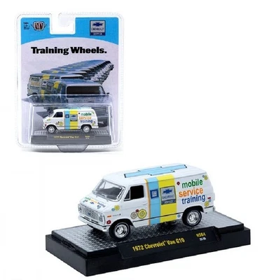 M2 Machines 1:64 1972 Chevrolet G10 Van ” Training Wheels” Model 31500-HS64-P5 - Image 1 of 4