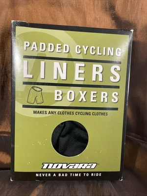 Forros de ciclismo Novara negros acolchados boxers medianos para mujer Foto 1 de 4