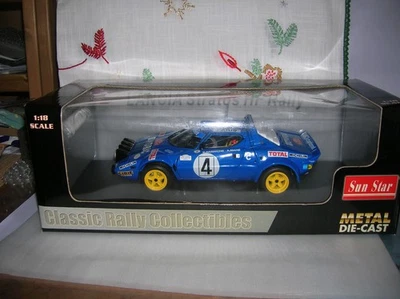 Lancia Stratos winner Montecarlo '79 Darniche in scala 1/18 Sunstar Sun Star - Immagine 1 di 4