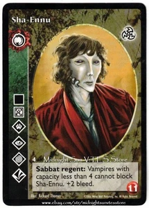 Sha-Ennu Tzimisce Third Edition V:TES VTES Vampire CCG - Picture 1 of 1