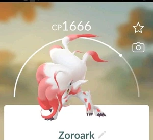 Pokemon GO/Hisuian Zoroark/Registriert Oder Unregistriert Tr@de Verfügbar - Bild 1 von 1