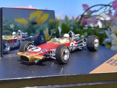 F1 1969 / Lotus Ford / Lotus 49 / D.Attwood / Monaco GP / 1/43  / Quartzo - Image 1 of 4