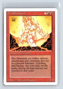 (3x) FIRE ELEMENTAL – MTG Magic the Gathering Card – Revised – Uncommon - Picture 1 of 6