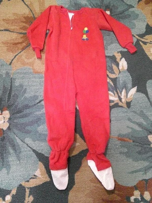NWOT Vtg Eden Toys PADDINGTON BEAR Red Blanket Sleeper Footed Pajama 6 T NOS USA - Image 1 of 4