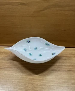 Murano Millefiori Milk Glass Bowl Mid Century Modern MCM READ - Picture 1 of 11