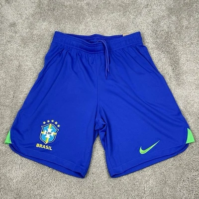 SELECCIÓN NACIONAL DE BRASIL 2022-23 PANTALÓN CORTO LOCAL NIKE DN0724-433 FUTBOL TALLA PEQUEÑA Foto 1 de 4