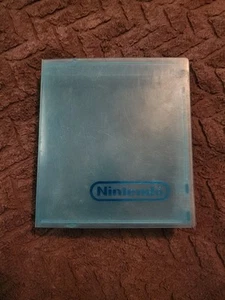 Nintendo NES Blue Plastic Clear OEM Hard Clamshell Cartridge Case - Picture 1 of 1