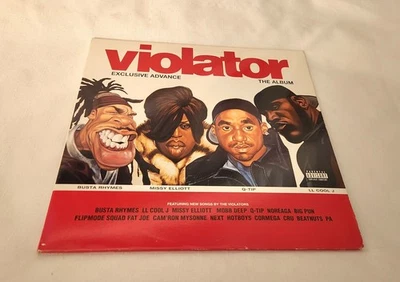 Violator: The Album Exclusive Advance 1999 2 LP Vinyl Rap Record PROMO Q-Tip Bus Foto 1 de 4