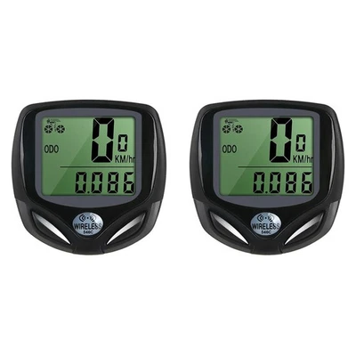 2X Sensore Magnetico Impermeabile Senza Fili Bici Tachimetro Digitale Kil9783 - Immagine 1 di 4