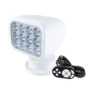 360° Rotating Remote Control LED Searchlight, 10-30V, Auto-Reset, IP66 Waterp... - Picture 1 of 9
