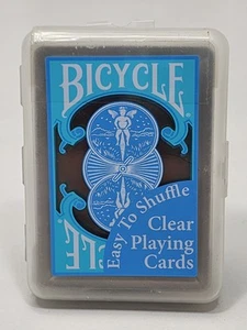Bicycle Rider Clear Playing Cards Transparent Komplett Sealed Deck - Bild 1 von 8