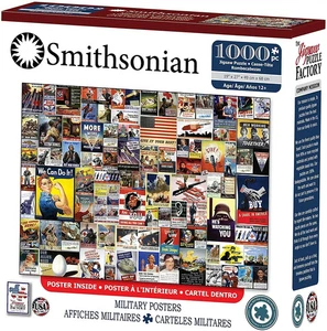 The Jigsaw Puzzle Factory Smithsonian-Military Posters Puzzle Puzzle (1000 Piezas) - Imagen 1 de 1